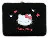 ���� Port Hello Kitty Skin 10-12" Black Flowers (HKNE11BL)