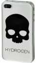 Фото Benjamins Чехол Hydrogen H2J metal/black skull для iPhone4