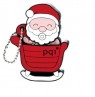 Фото PQI I-Stick U827 8GB Red Santa (6827-008GR1001)