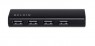 ���� USB HUB Belkin Ultra-Slim Metal ��������, � ��, USB 2.0, 4 �����, Black (F4U038qebAPL)
