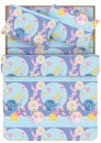 Фото Home Line Бязь двуспальный Сакура голубой