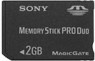 Sony 2Gb Memory Stick Pro Duo (MSMT2GN)