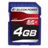 ���� ����� ������ Silicon Power SDHC 4GB Class 4 (SP004GBSDH004V10)