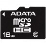 Карта памяти A-Data 16Gb microSDHC Class 10 (adapter SD) (AUSDH16GCL10-RA1)