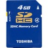 ���� Toshiba 4Gb SDHC Class 4 SD-K04GJ(BL3