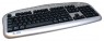 A4 KBS-28MU PS/2 Silver/Black