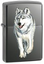 ���� Zippo 150 WOLF BLACK ICE 769