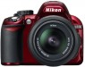 Nikon D3100 18-55 VR Kit Red