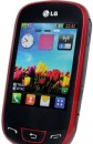 LG T515 Duos Wine Red