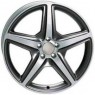 Фото For Wheels ME 563Bf Hyper Silver 18/5x112/43 8.5J h66.6