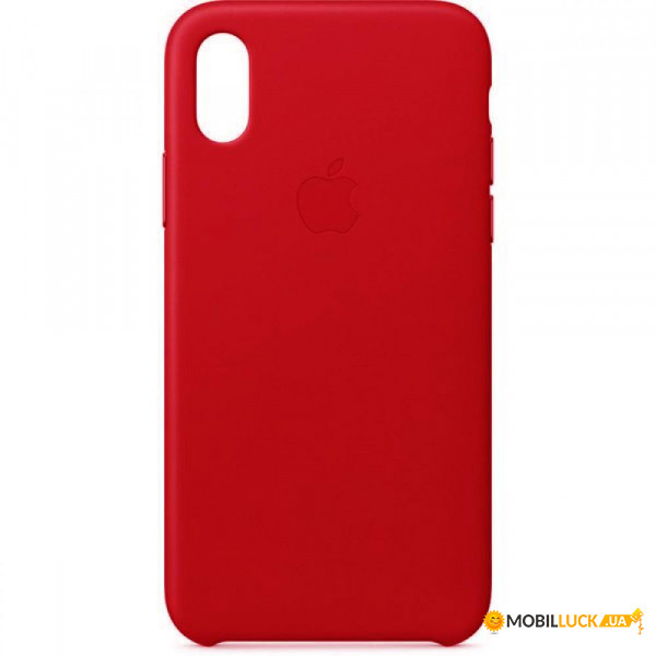  Armorstandart Leather Case Apple iPhone XS Max Red (ARM53584)