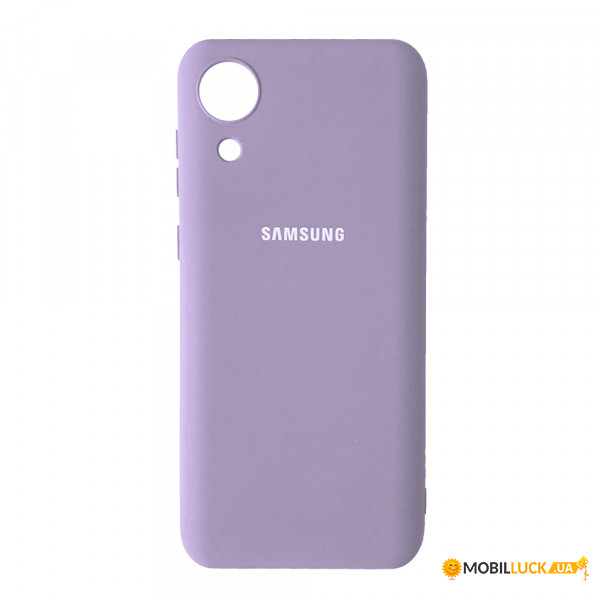  Silicone Case Full for Samsung A03 Core (A032) Lilac