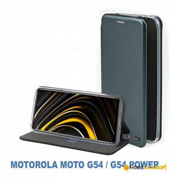 - BeCover Exclusive Motorola Moto G54 / G54 Power Dark Green (710233)