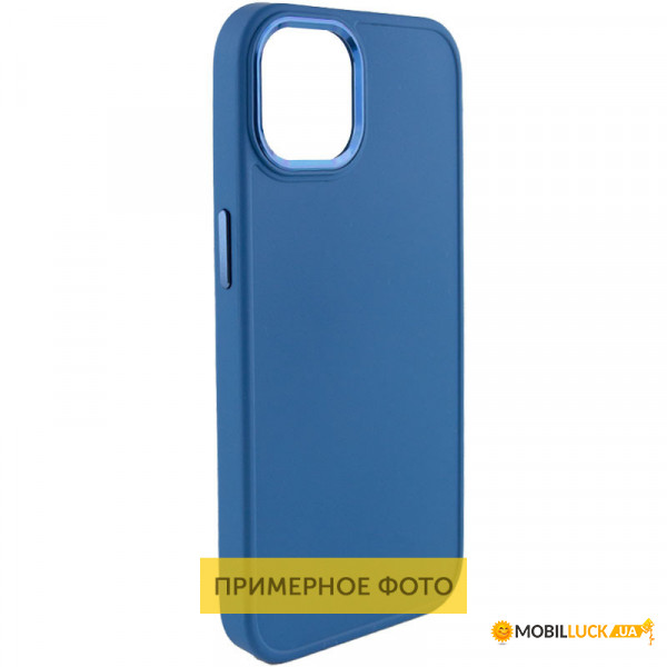   Epik Bonbon Leather Metal Style Samsung Galaxy S23  / Navy blue