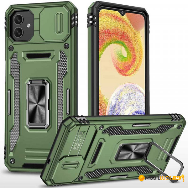   Epik Camshield Army Ring Samsung Galaxy A05  / Army Green