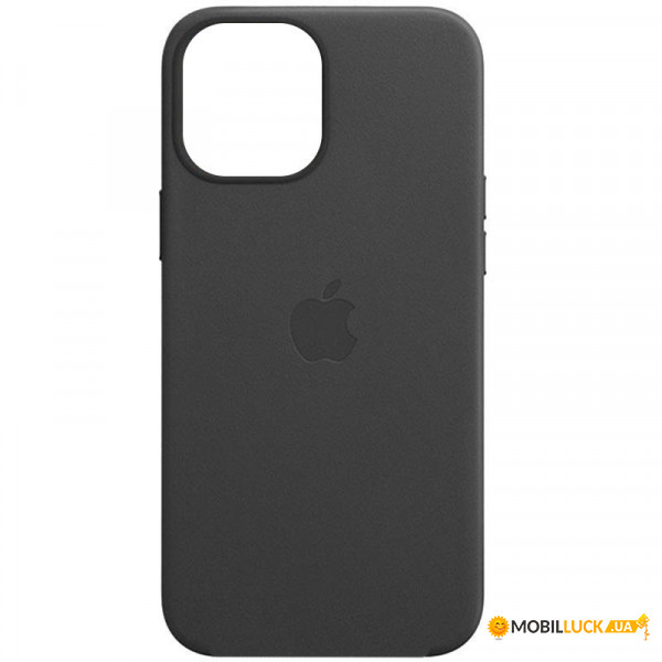  Epik Leather Case (AA Plus) with MagSafe Apple iPhone 14 Plus (6.7) Black