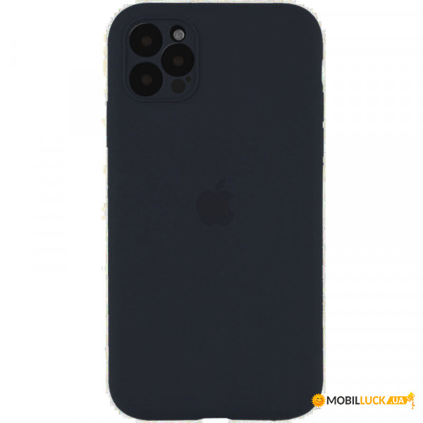  Epik Silicone Case Full Camera Protective (AA) Apple iPhone 13 Pro Max (6.7)  / Dark Gray