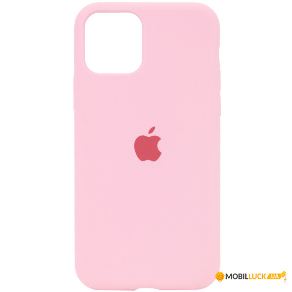  Epik Silicone Case Full Protective (AA) Apple iPhone 11 Pro Max (6.5)  / Light pink