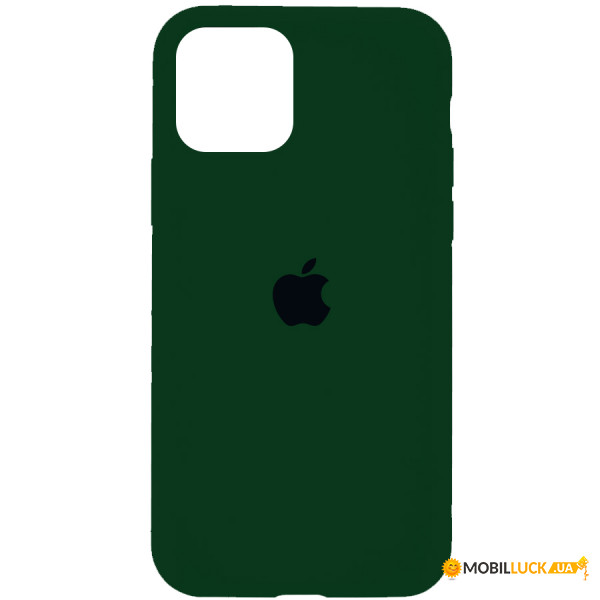  Epik Silicone Case Full Protective (AA) Apple iPhone 11 Pro Max (6.5)  / Forest green