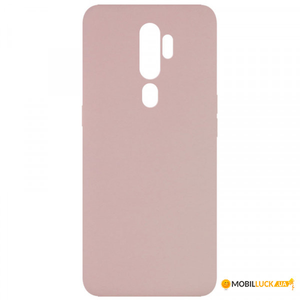  Epik Silicone Cover Full without Logo (A) Oppo A5 (2020) / Oppo A9 (2020)  / Pink Sand
