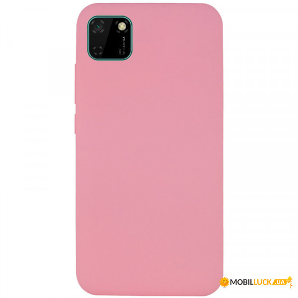  Epik Silicone Cover Full without Logo (A)  Huawei Y5p  / Pink