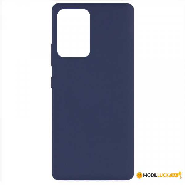  Epik Silicone Cover Full without Logo (A)  Samsung Galaxy A72 5G  / Midnight blue