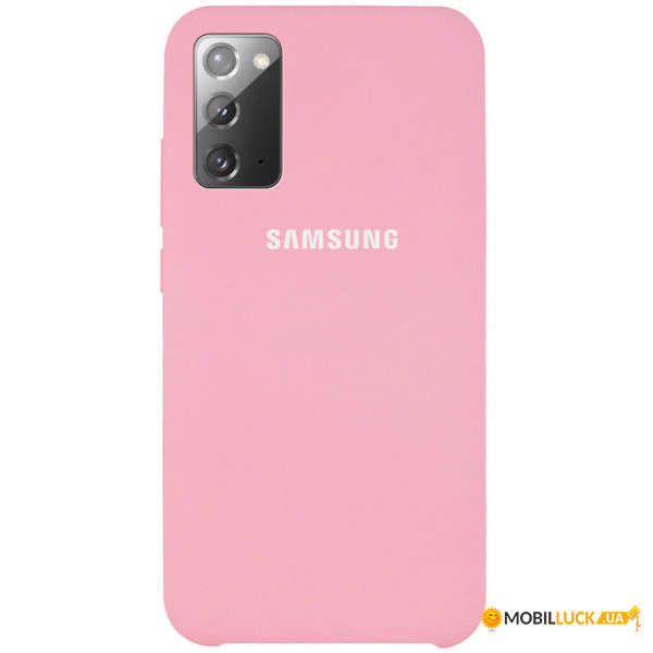  Epik Silicone Cover (AAA) Samsung Galaxy Note 20  / Light pink