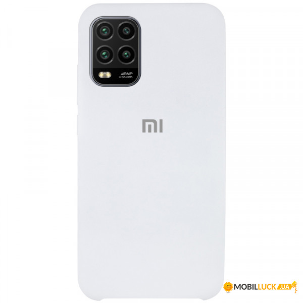  Epik Silicone Cover (AAA) Xiaomi Mi 10 Lite  / White
