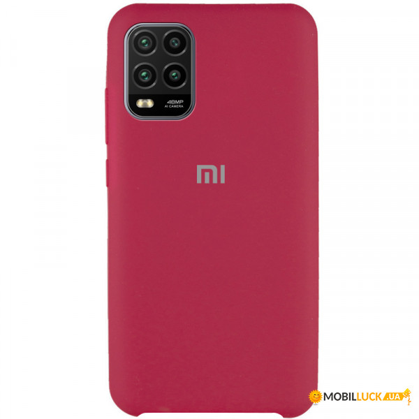  Epik Silicone Cover (AAA) Xiaomi Mi 10 Lite  / Red Raspberry