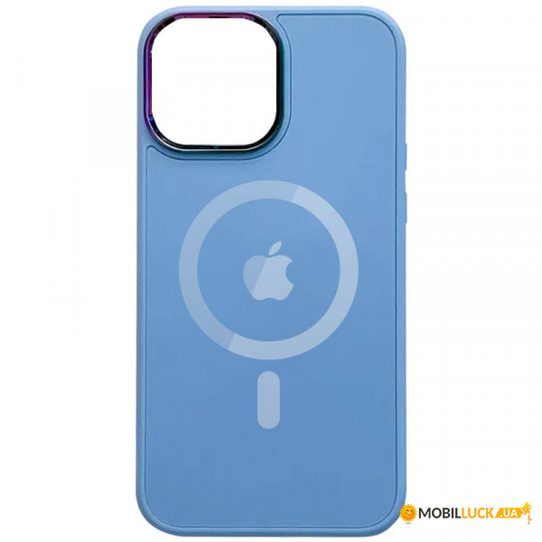  Epik TPU+Glass Sapphire Mag Evo case Apple iPhone 14 Pro (6.1) Lilac Blue