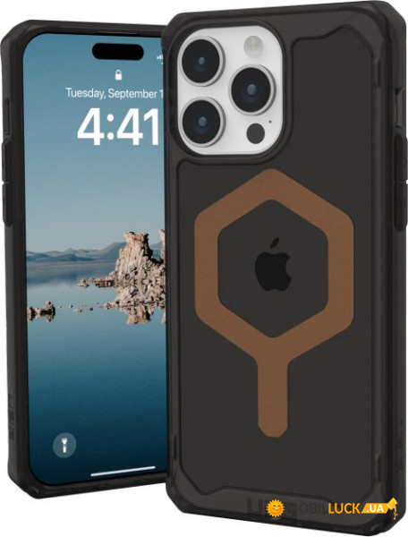  UAG Apple Iphone 15 Pro Max Plyo Magsafe Black/Bronze (114305114085)