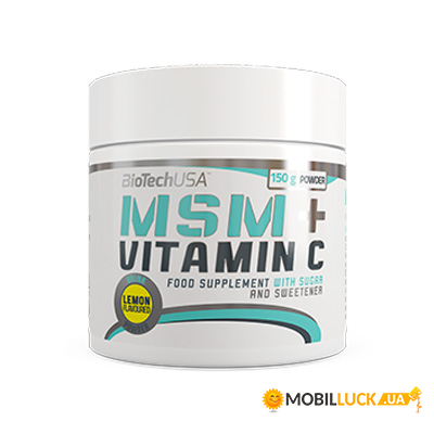      BioTech MSM + Vitamin C 150  - 