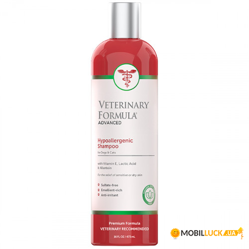 Veterinary Formula Advanced Hypoallergenic Shampoo     0.473  (145764)