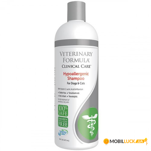  Veterinary Formula Clinical Care Hypoallergenic Shampoo    , 45  (113211)