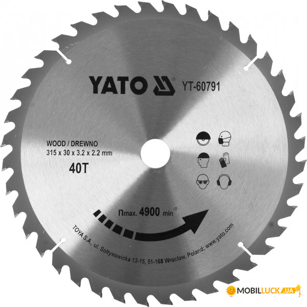     Yato 315303.22.2 40  (YT-60791)