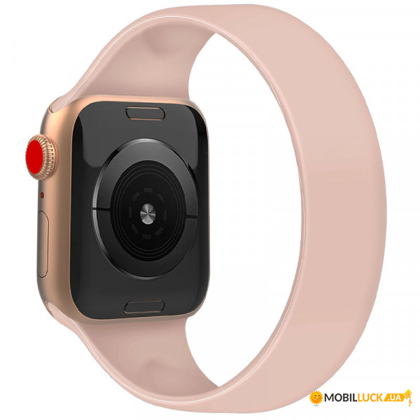  Epik Solo Loop  Apple watch 38mm/40mm 177mm (9)  / Pink Sand
