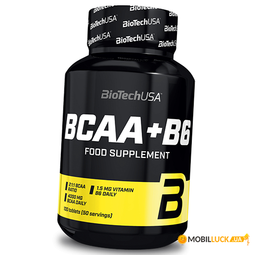  BioTech BCAA+B6 100  (1158)
