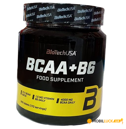  BioTech BCAA + B6 340 tabl