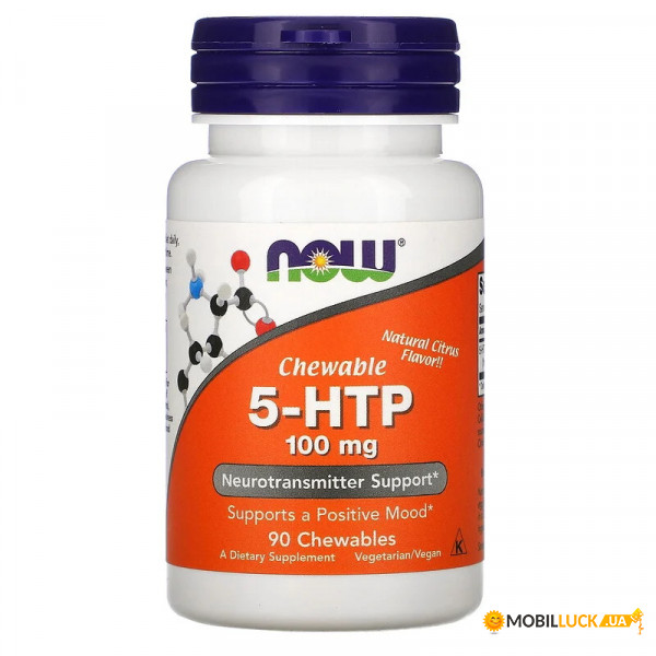 Now Foods 5-HTP 100 mg 90   
