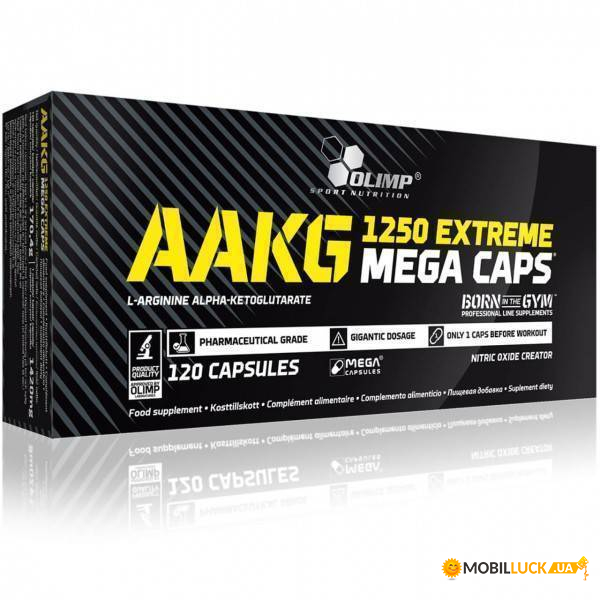  Olimp Nutrition AAKG Extreme mega caps 120 (000000274)