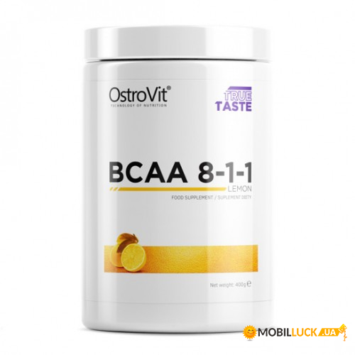  BCAA OstroVit BCAA 8-1-1 400  - 
