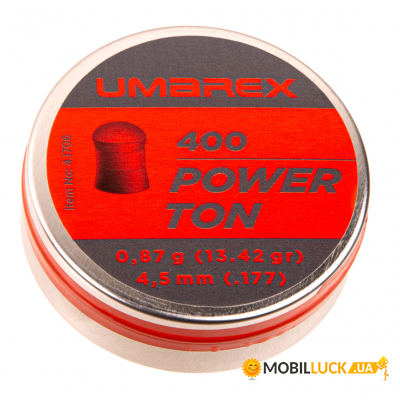 Umarex Power Ton 0,87  400  (4.1706)