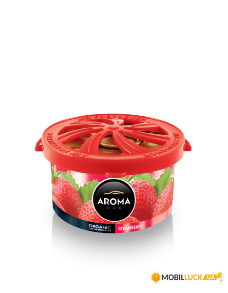  Aroma Car Organic Green Tea Strawberry, 40g 550/92091
