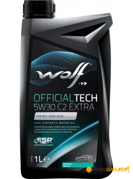  Wolf OFFICIALTECH 5W30 C2 EXTRA 1Lx12 (8339578)