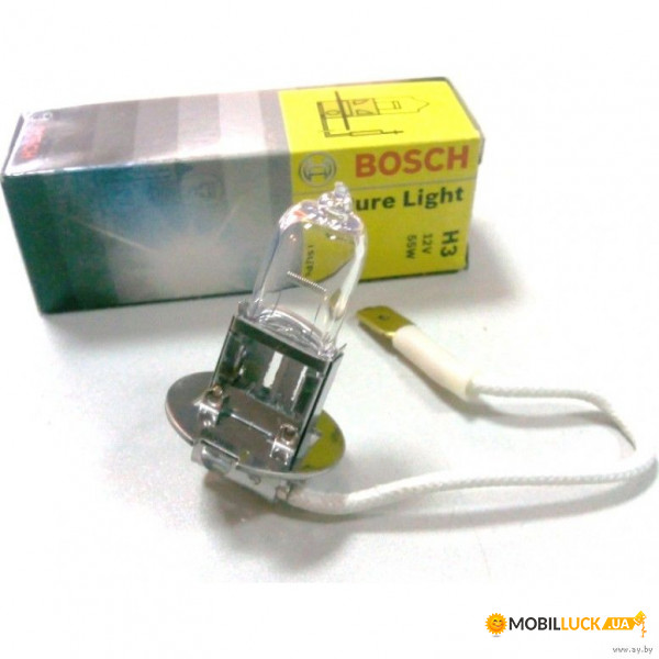  Bosch Pure Light H3 55W 12V Pk22s (1987302031)