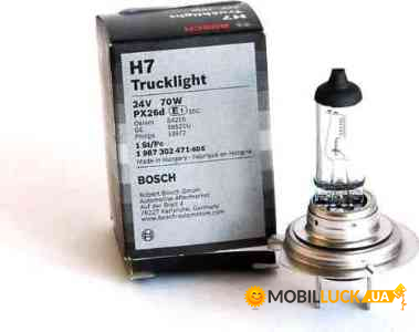  Bosch Trucklight H7 70W 24V PX26d (1987302471)