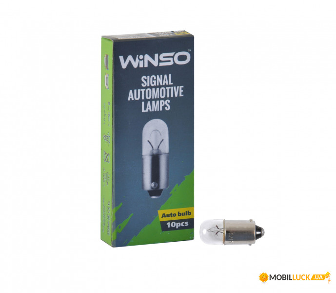    Winso 12V T4W 4W BA9s, 10 (713170)