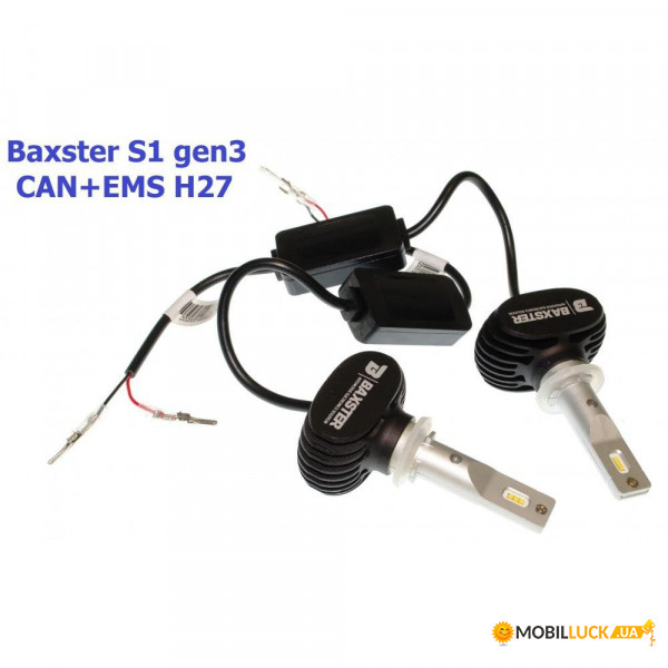   Baxster S1 gen3 H27 6000K CAN+EMS