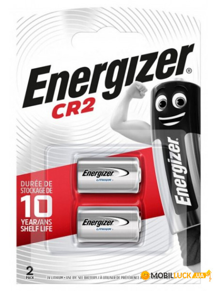   Energizer CR2 Lithium 3V  2