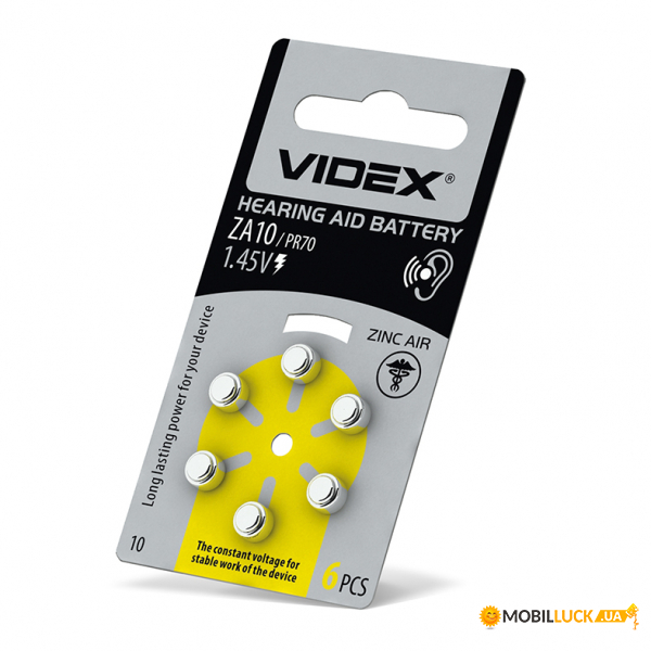    Videx ZA10 (PR70) BLISTER 6 (ZA10 (PR70) B6)